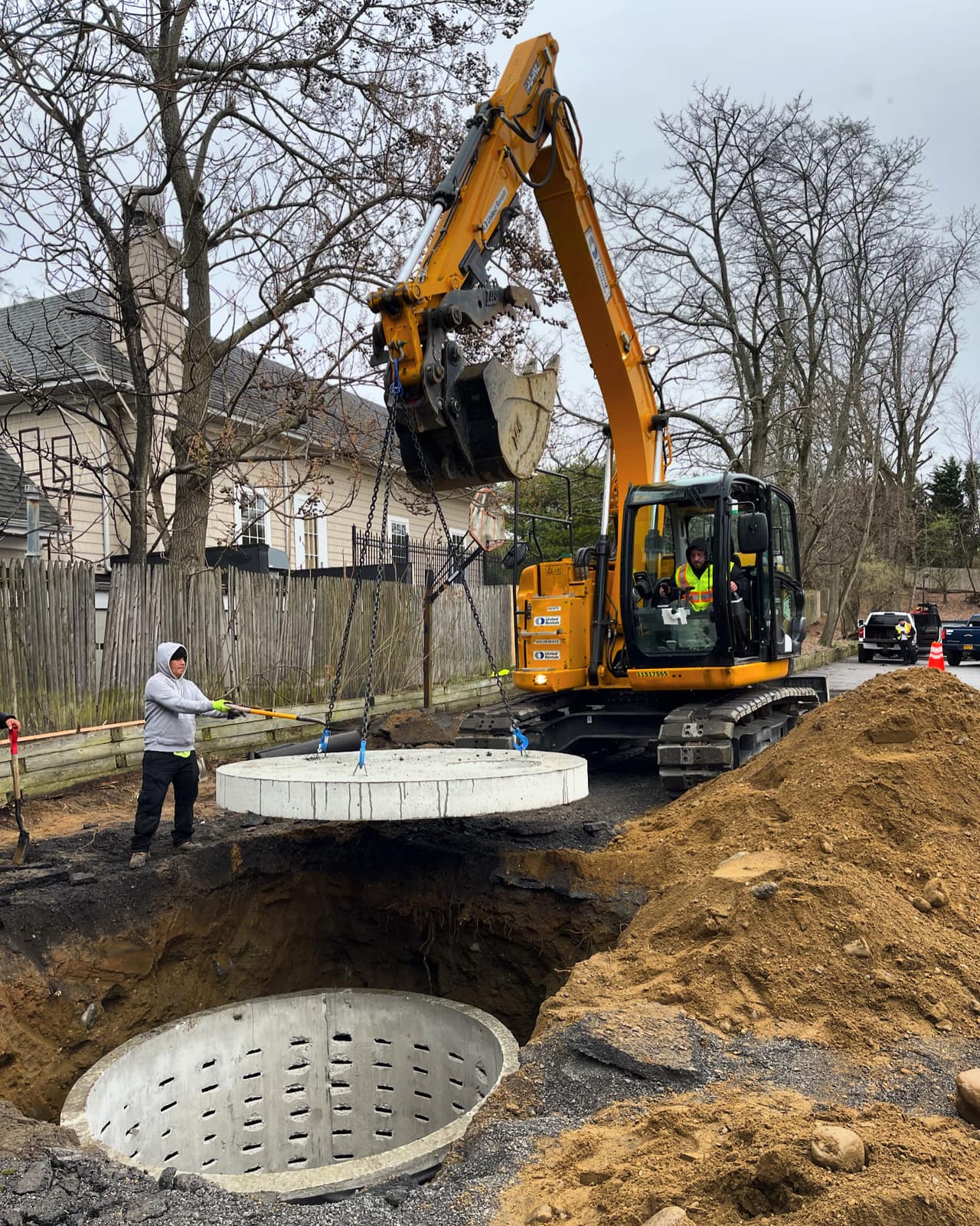 Drywell & Drainage Installation — 01